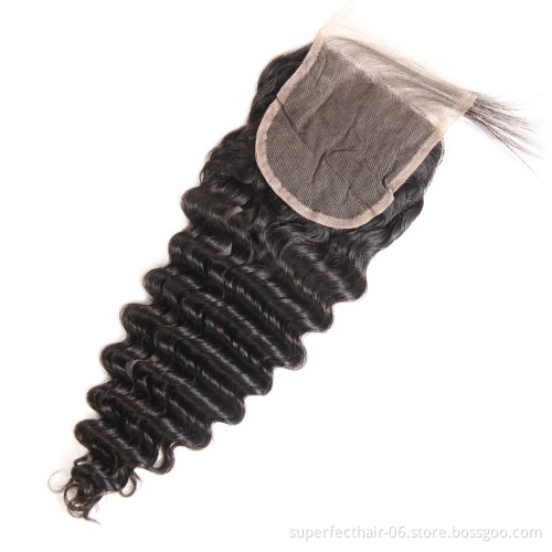 weave bundles brazilians hair deep wave bundles human hair  virgin hair bundles with closure